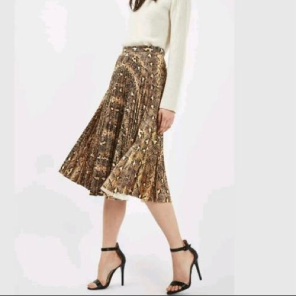 TopShop size. 6 midi skirt - Picture 3 of 11